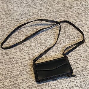 Black Crossbody iPhone 11 Wallet Bag